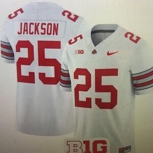 🤭Bo Jackson White Jersey Stitched Vapor😳